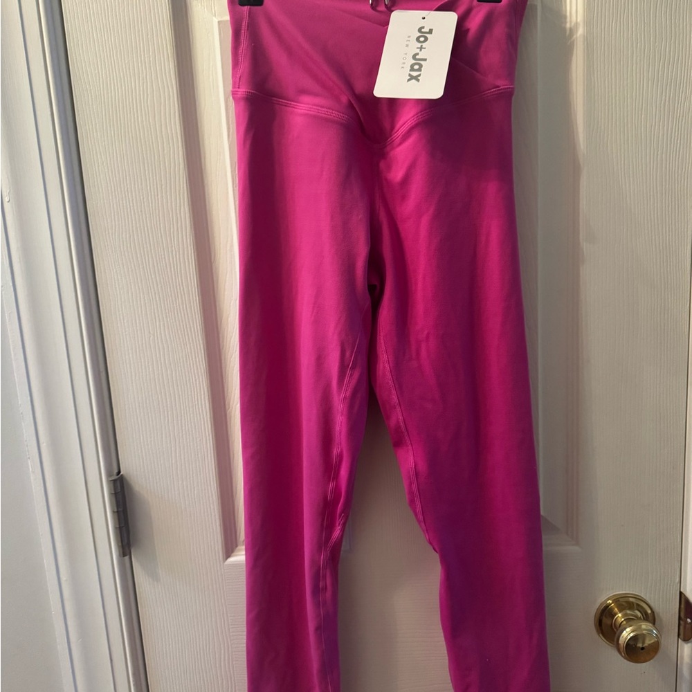 Jo+Jax Pink Crossover Leggings-Adult XS-NWT